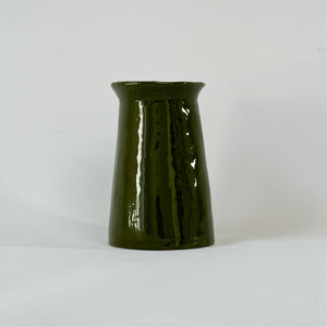 handmade ceramic table decoration avocado green