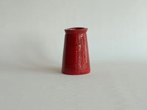 pampa vase red mariela ceramica